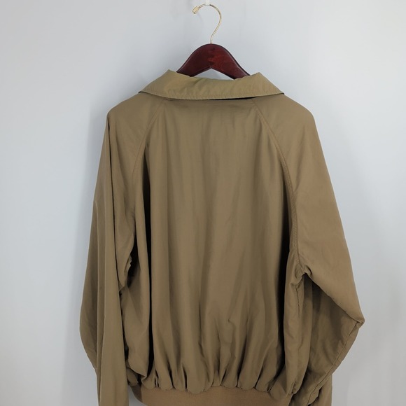 Vintage Gtt‎ Sports Exide Batteries NASCAR Select Full Zip Jacket Beige Size L - Picture 8 of 8